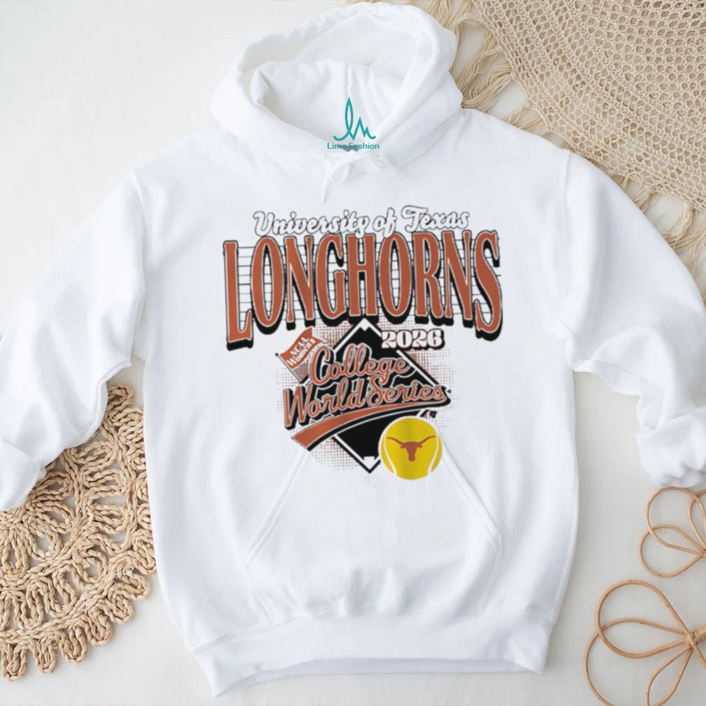 University of Texas Longhorns 2026 College World Series Softball T Shirt