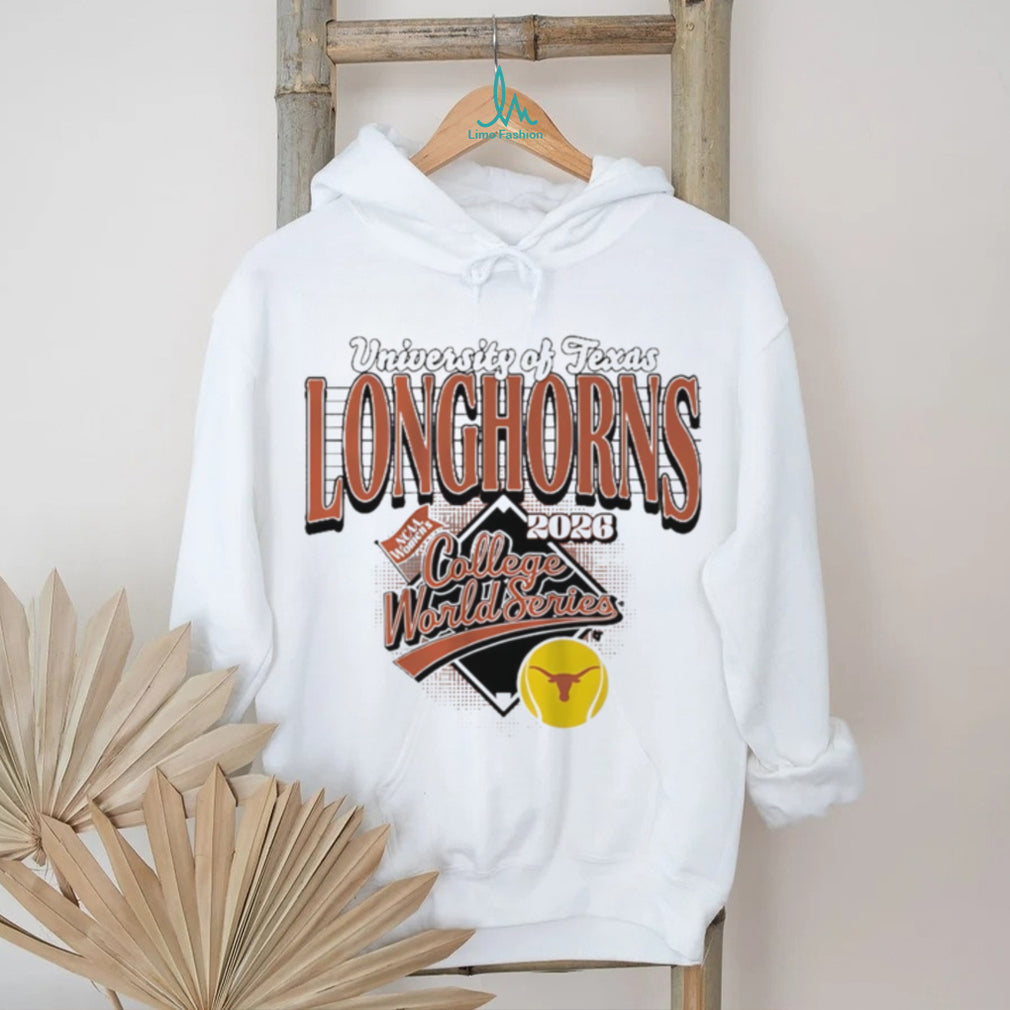 University of Texas Longhorns 2026 College World Series Softball T Shirt