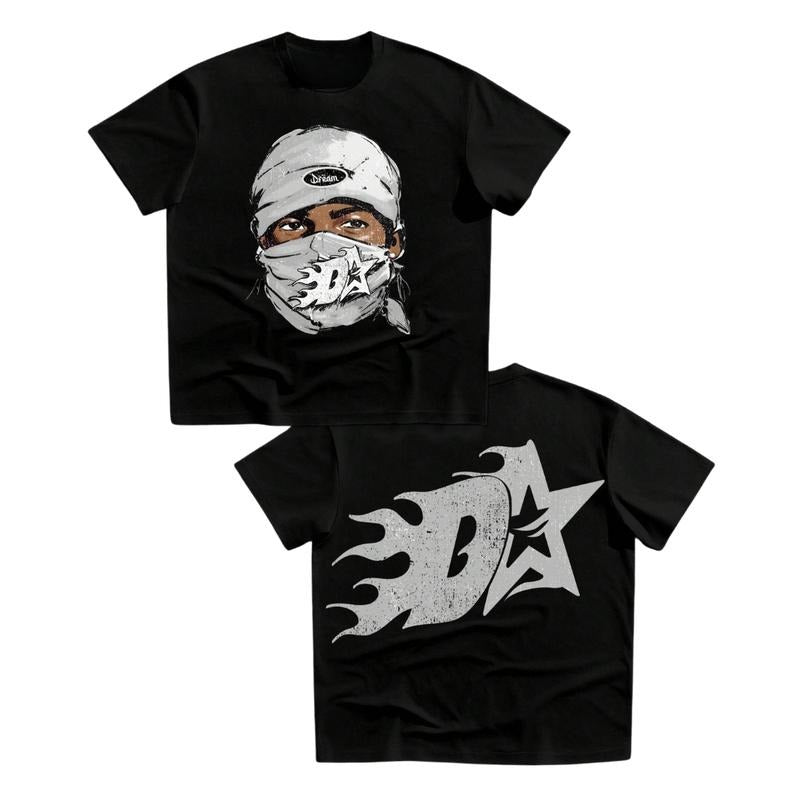 Urban Warrior Print T-Shirt, Gifts Shirt, Unisex Vintage Graphic Tees Gothic Grunge Y2k Emo Scene Amity Affliction Style...