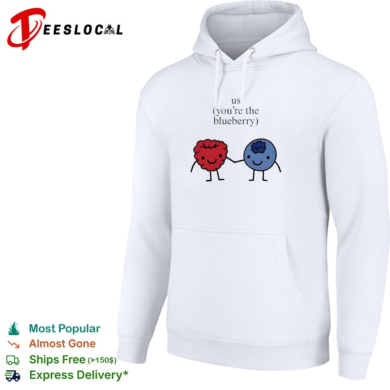 Us you’re the blueberry cute matching couple raspberry meme shirt