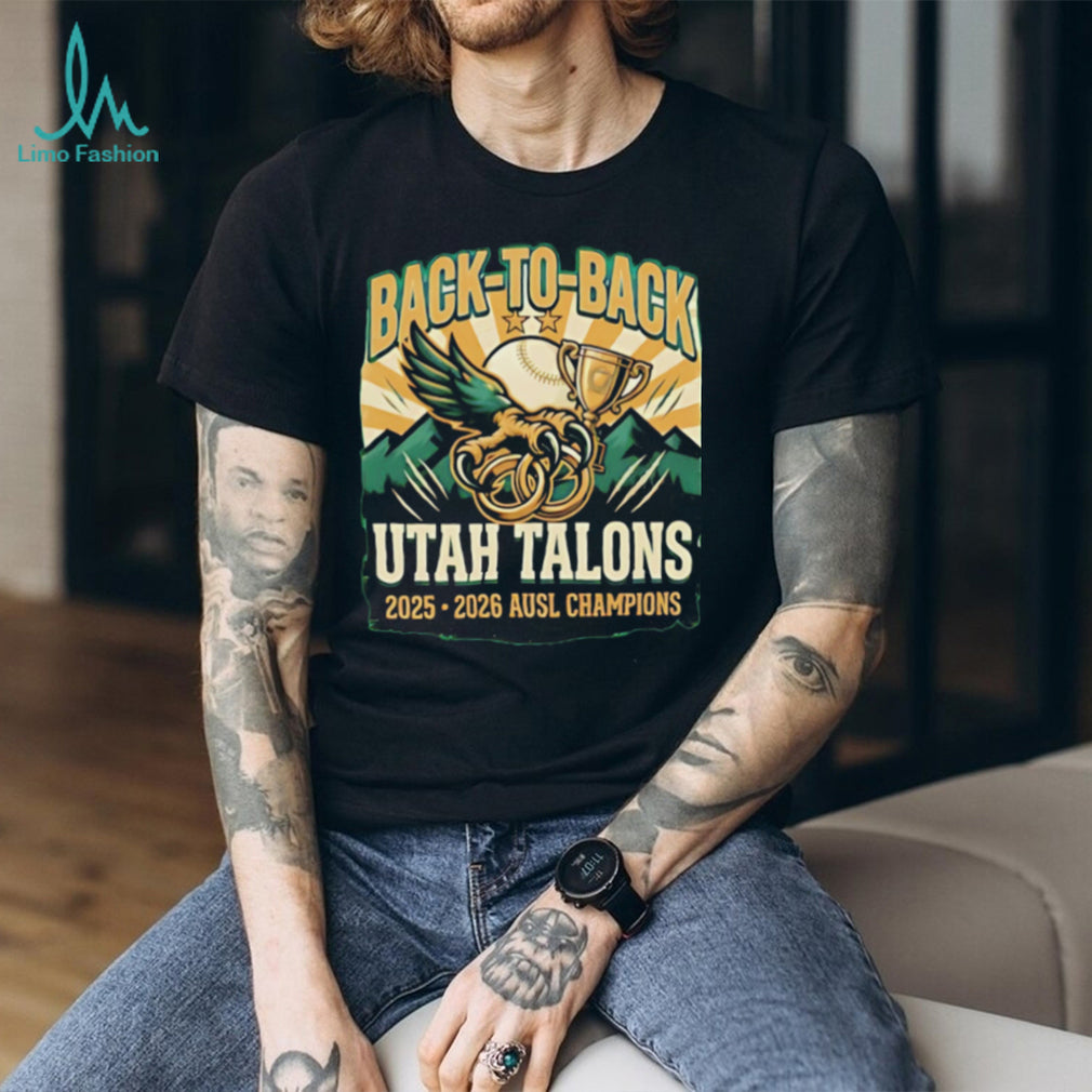 Utah Talons Back to Back Athletes Unlimited Softball League 2025 2026 shirt