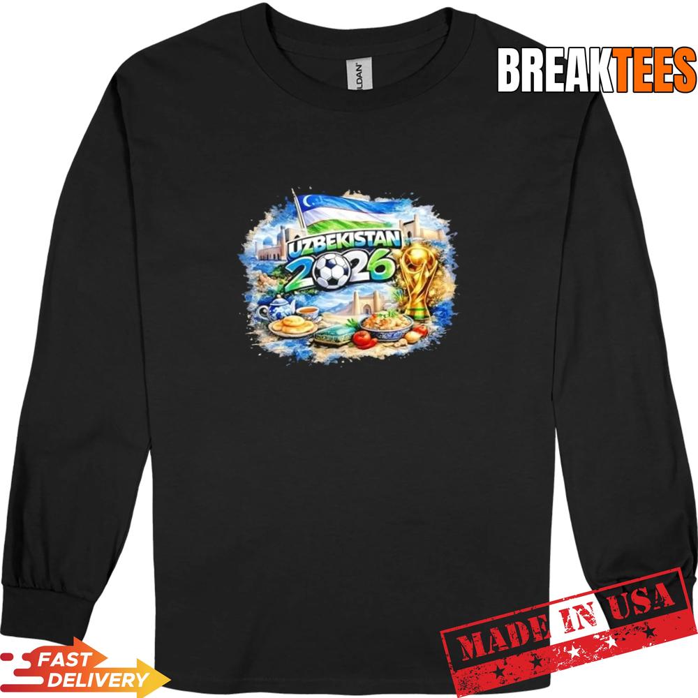 Uzbekistan North America Soccer Tournament 2026 T-Shirt