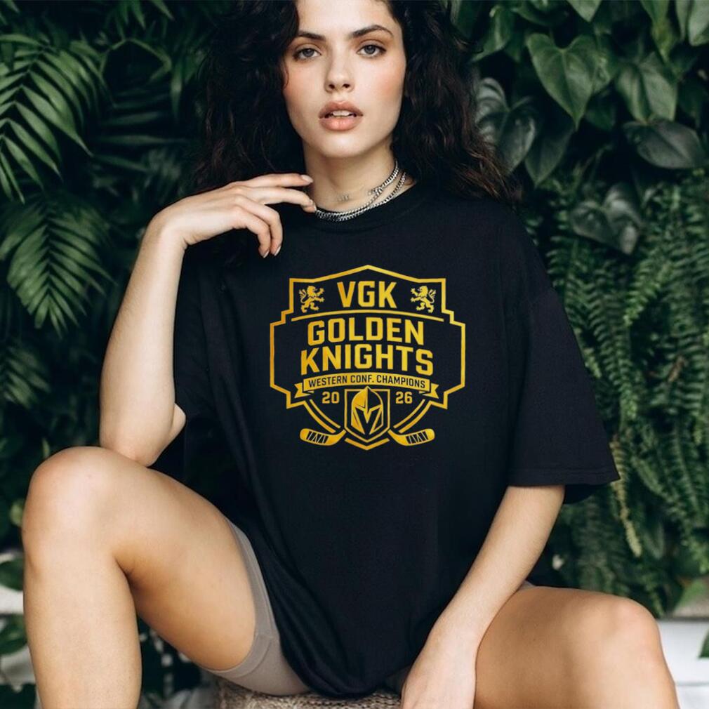 VGK Golden Knights 2026 Western Conference Hockey T Shirt