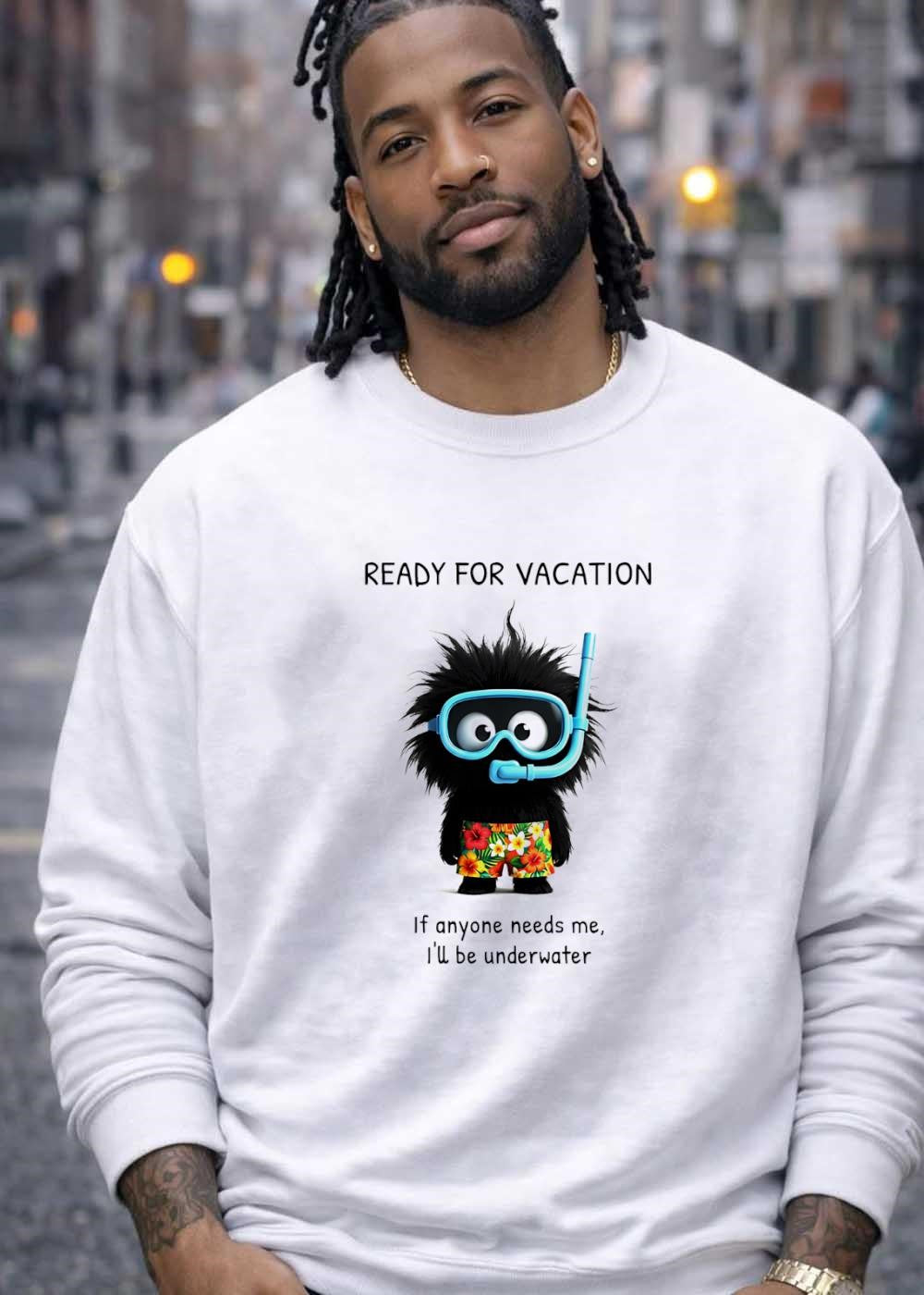 Vacation Mood Ready for Vacation if Anyone Needs me i ll be Underwater T-Shirt