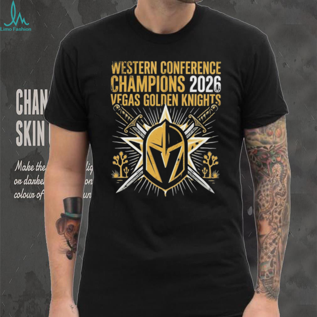 Vegas Golden Knights 2026 Western Conference Champions T Shirt