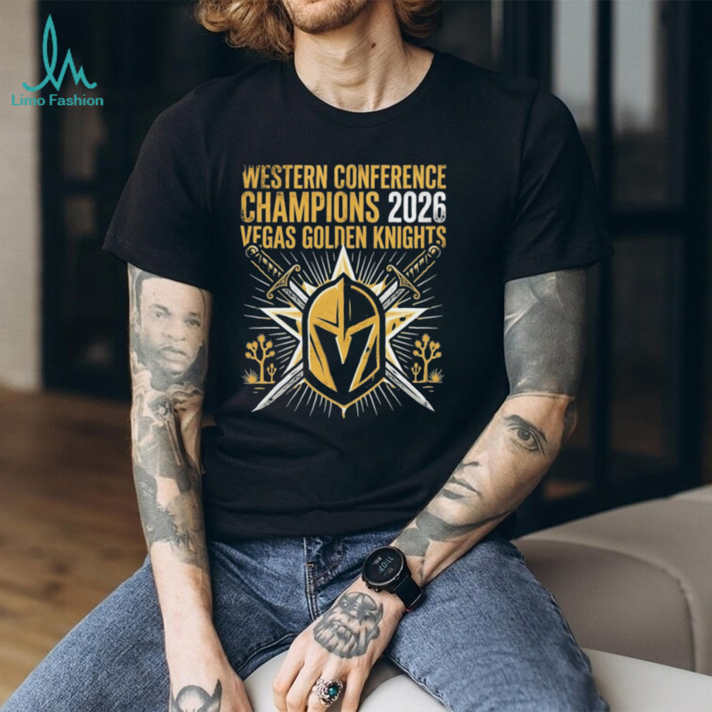 Vegas Golden Knights 2026 Western Conference Champions T Shirt