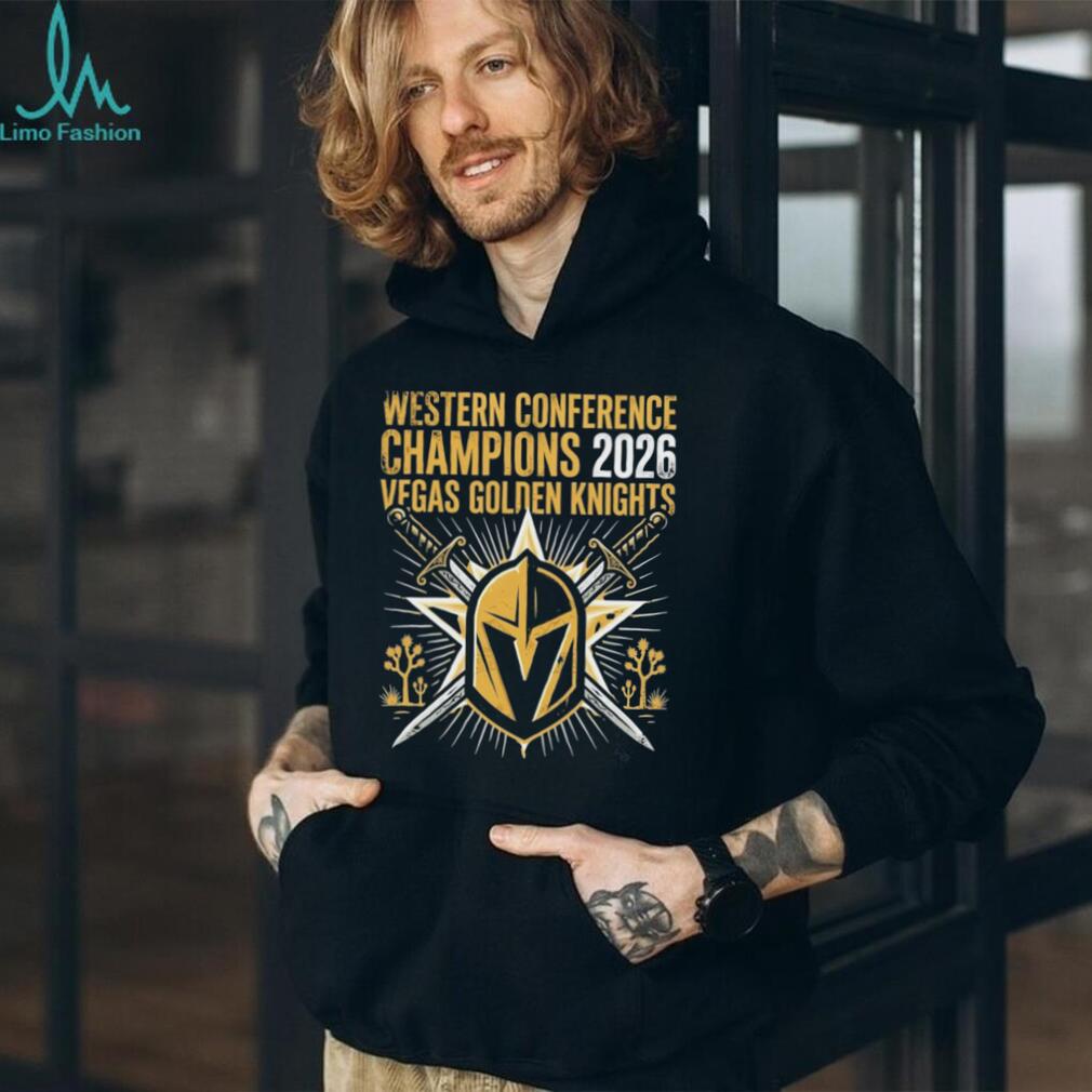 Vegas Golden Knights 2026 Western Conference Champions T Shirt