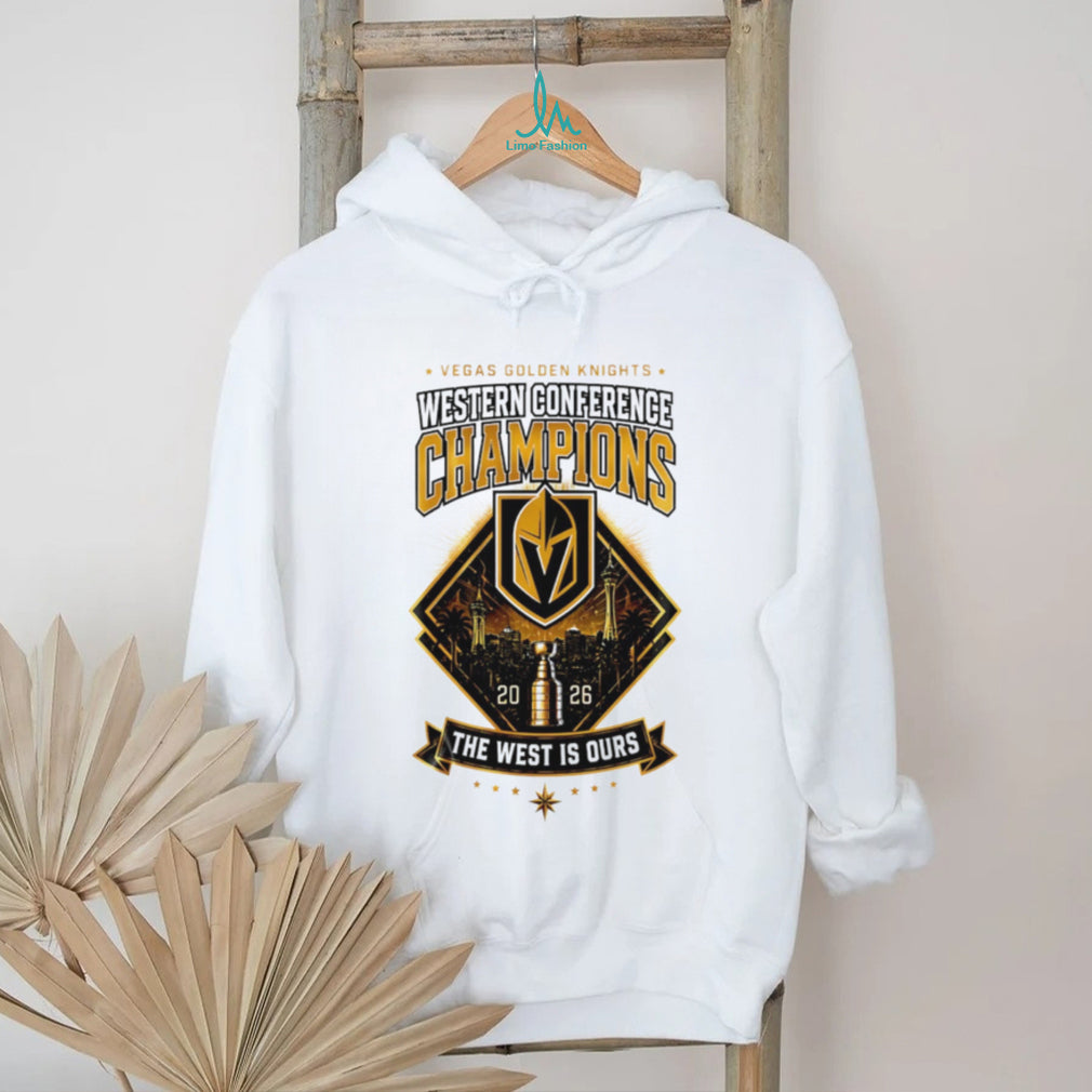 Vegas Golden Knights 2026 Western Conference Champions The West Is Ours T Shirt
