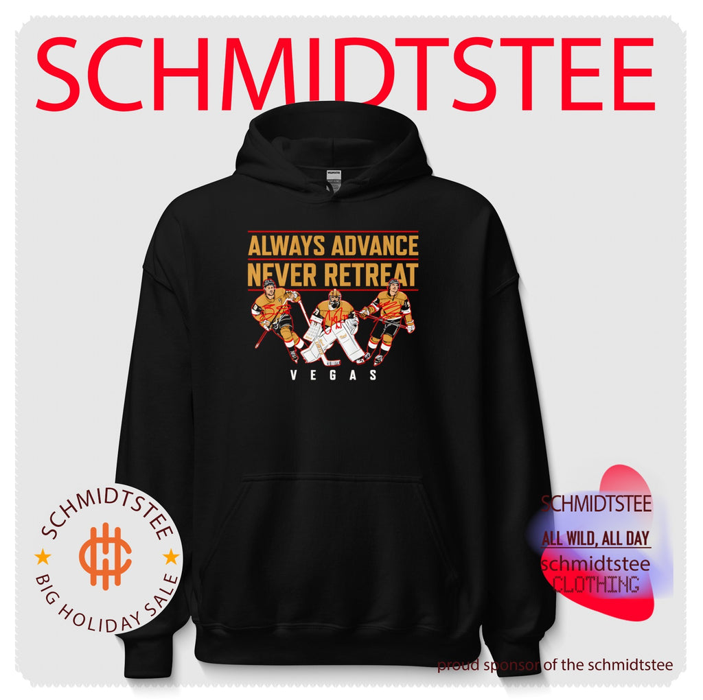 Vegas Hockey Always Advance Never Retreat shirt