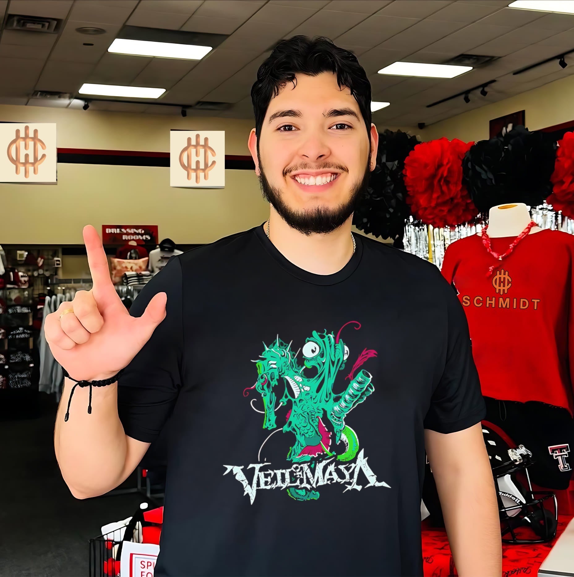 Veil of Maya Seahorse Monster metalcore shirt