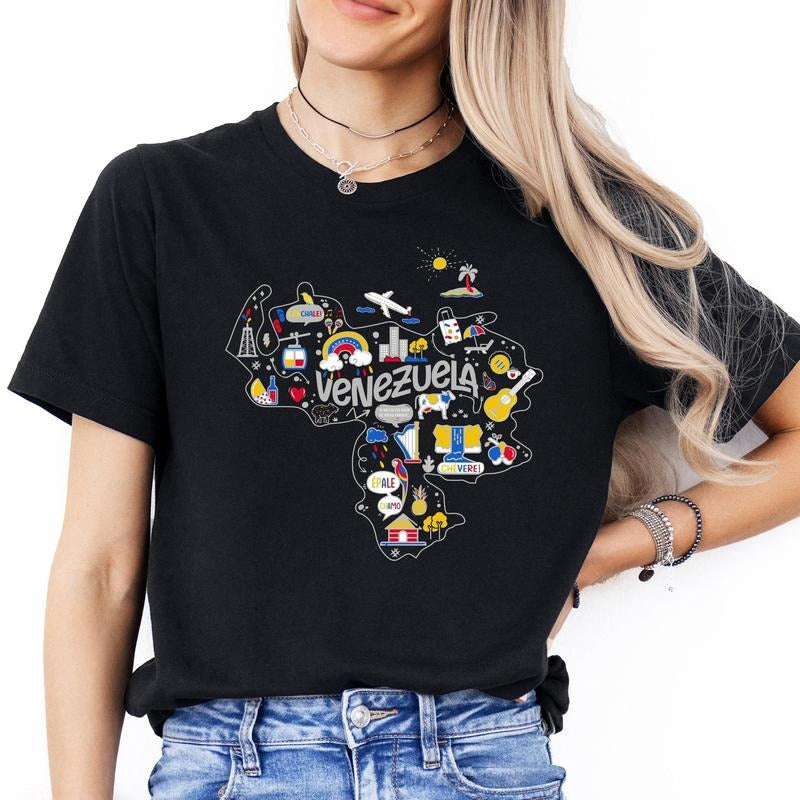 Venezuela Hasta El Final Tshirt, Trendy Venezuela 2024 Shirt, Con Venezuela, Gift For Venezuelan, Venezuela shirt Hoodie,...