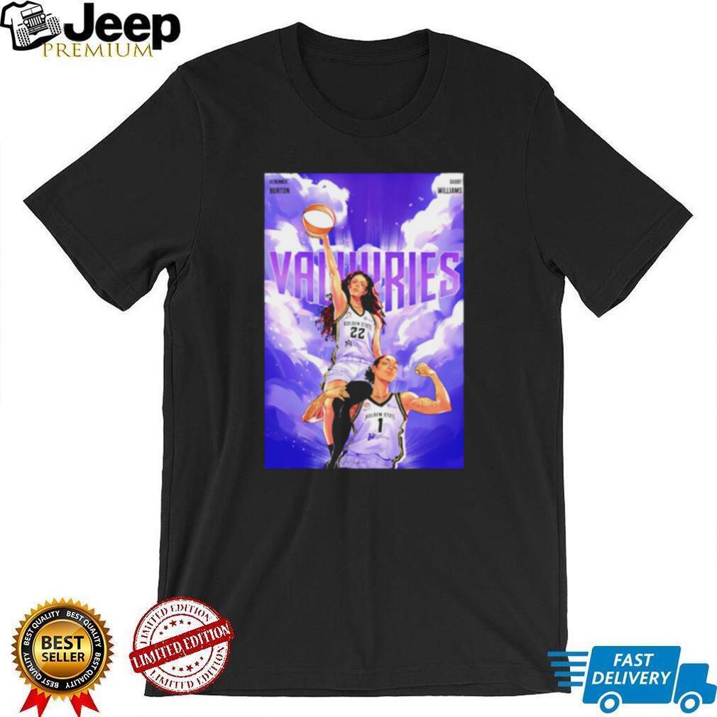 Veronica Burton and Gabby Williams GS Valkyries The Future shirt