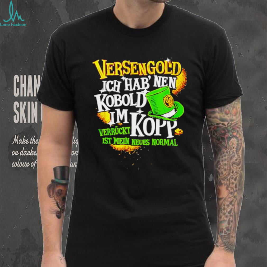 Versengold Kobold Im Kopp German Folk Band Lyric Graphic T Shirt