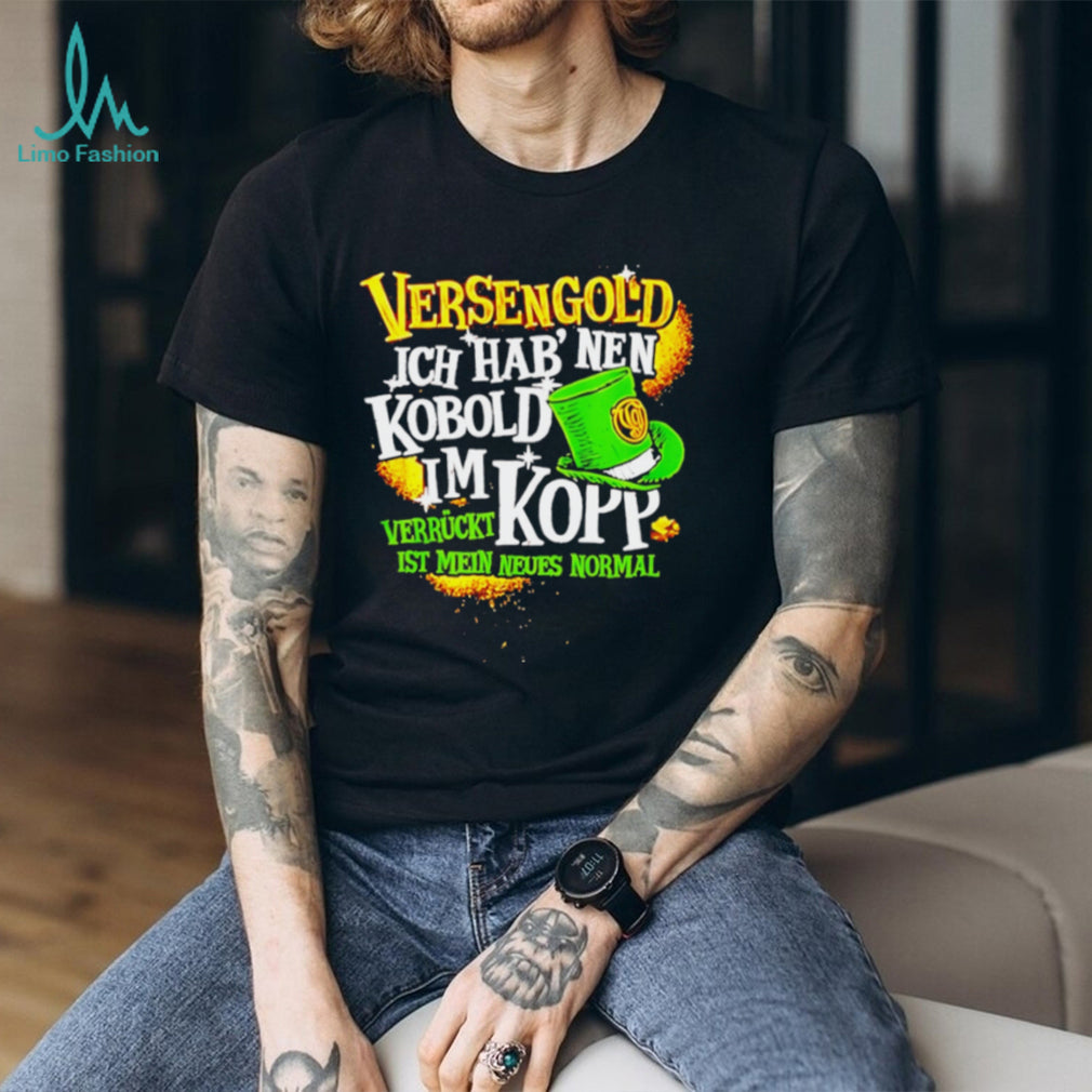 Versengold Kobold Im Kopp German Folk Band Lyric Graphic T Shirt