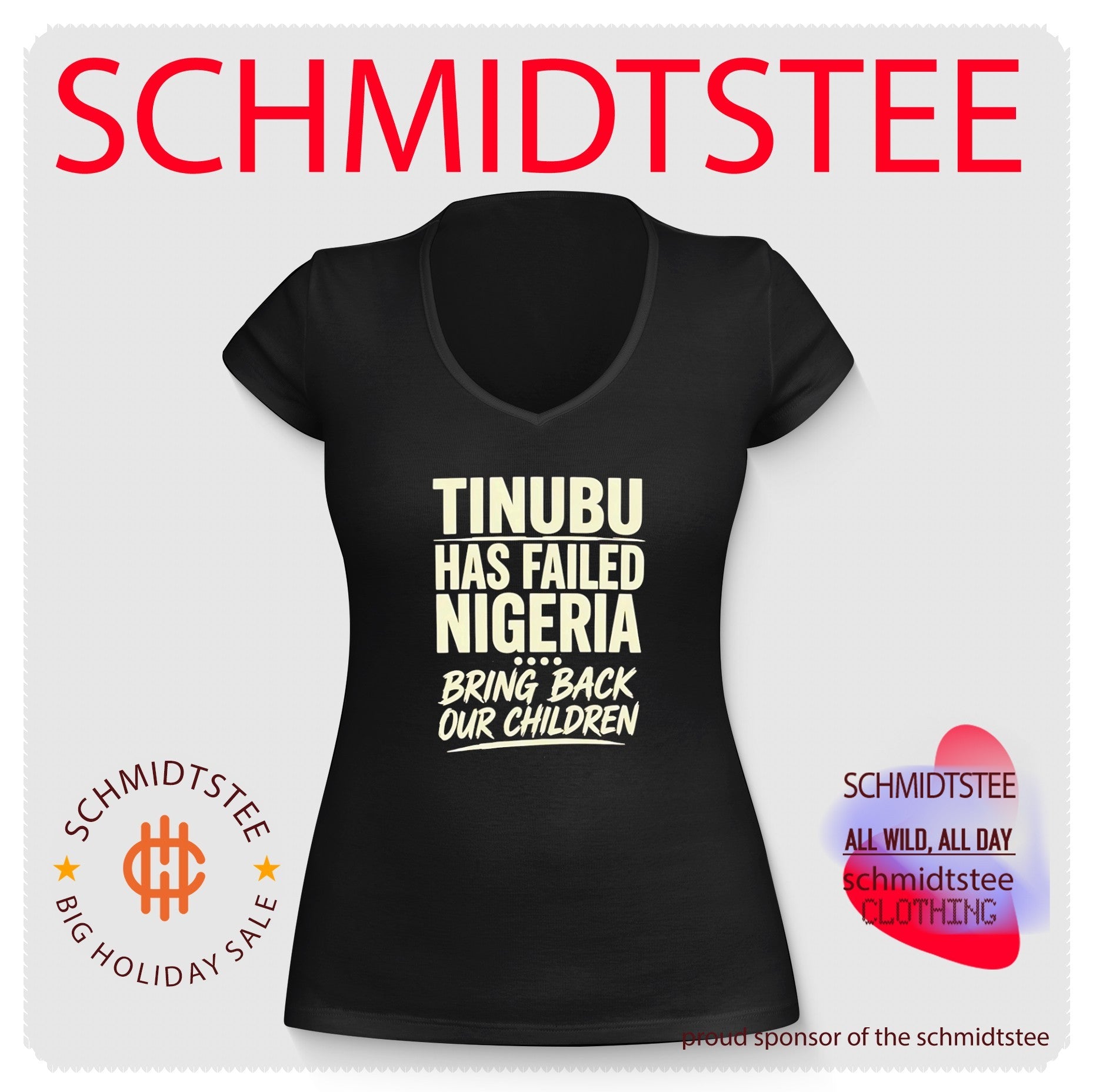 Verydarkman tinubu has failed nigerian bring back our children shirt