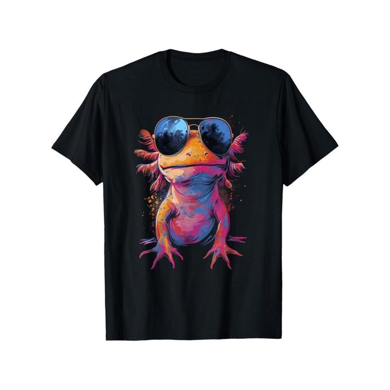 Vibrant Retro Axle Art T-Shirt With Glasses For Stylish Boys Aged 8 To 12 Perfect As Birthday Or New Year Gift Hoodie,...