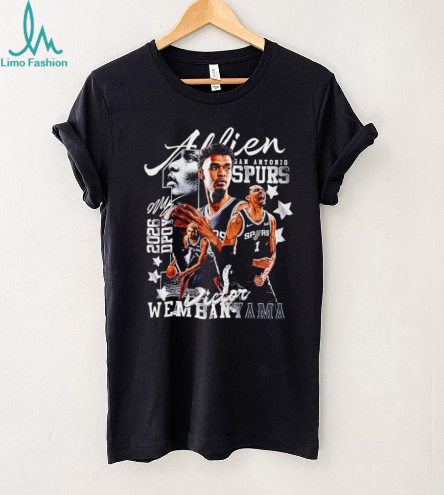 Victor Wembanyama Alien San Antonio Basketball T Shirt