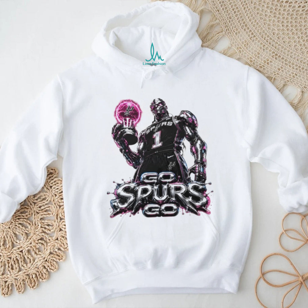 Victor Wembanyama San Antonio Spurs Robot Basketball Player Go Spurs Go NBA 2026 shirt