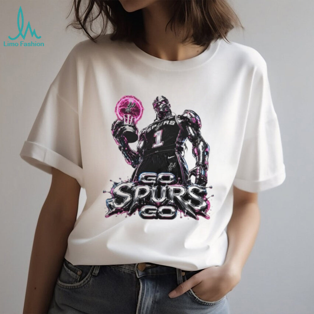 Victor Wembanyama San Antonio Spurs Robot Basketball Player Go Spurs Go NBA 2026 shirt