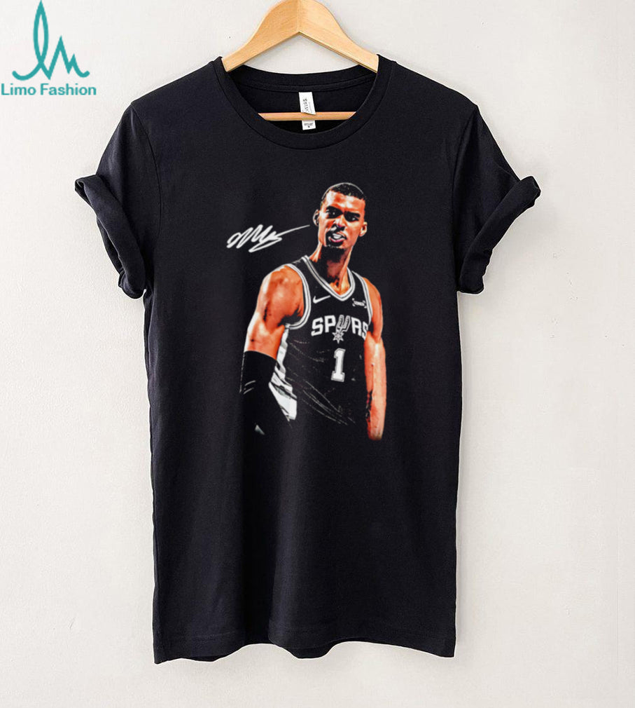 Victor Wembanyama San Antonio Spurs Signature Graphic T Shirt