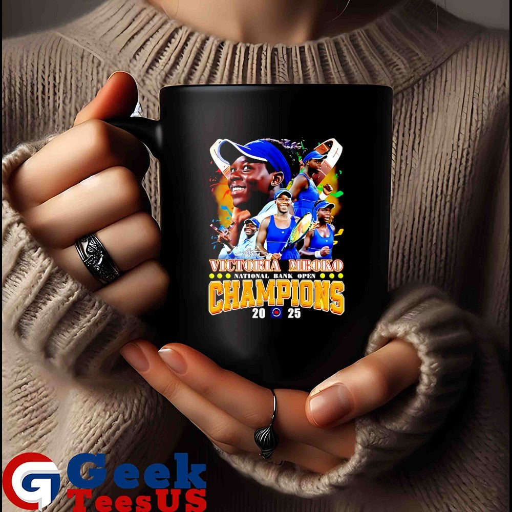 Victoria Mboko National Bank Open Champions 2025 graphic shirt