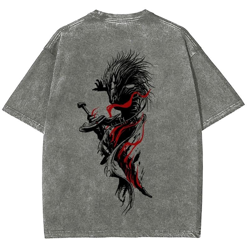 Video Games 90s Graphic Tees Men's T Shirts Graphic Tee T Shirts Funny Graphic Tee Good Graphic Washed Tees Men's Graphic...