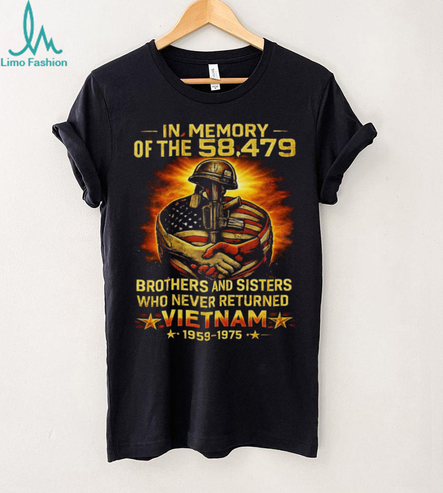 Vietnam Veteran Memorial Honor Tribute Fallen Soldiers T Shirt