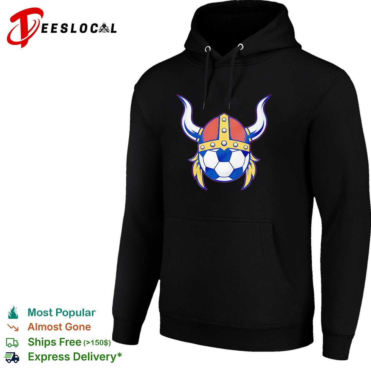 Viking Soccer Helmet Football Sports Shirt