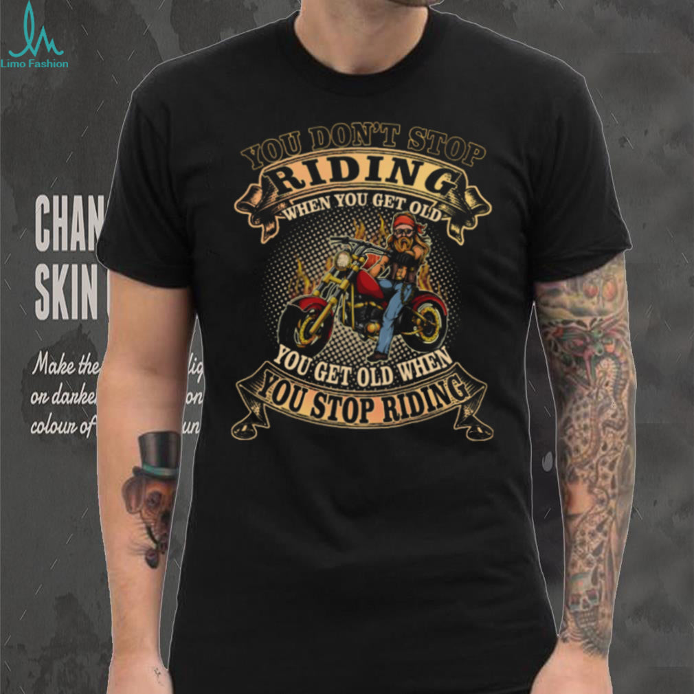 Vintage Biker Motorcycle Riding Quote Heritage T Shirt