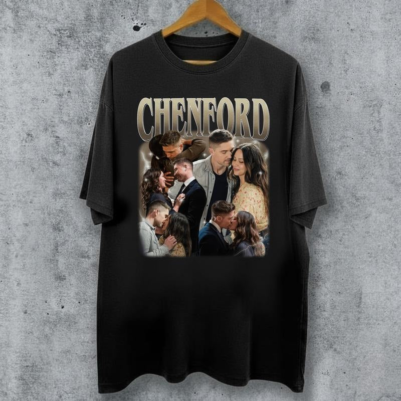 Vintage Chenford T-shirt, Tim and Lucy Chenford Full Love Story, The Rookie Hoodie, Chenford Retro 90s Sweatshirt, Gift...