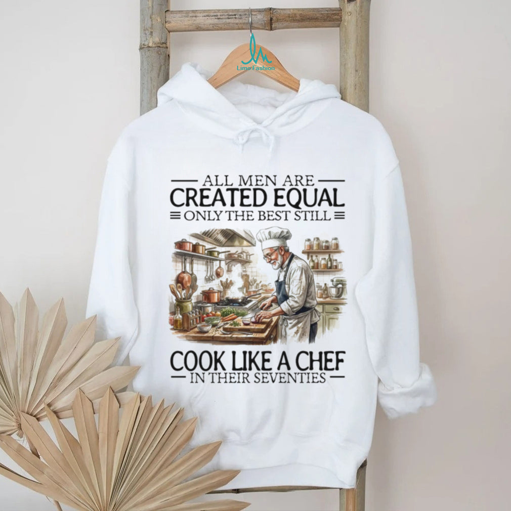 Vintage Cook Like A Chef In Their Seventies Retro Cooking Culinary Restaurant Shirt
