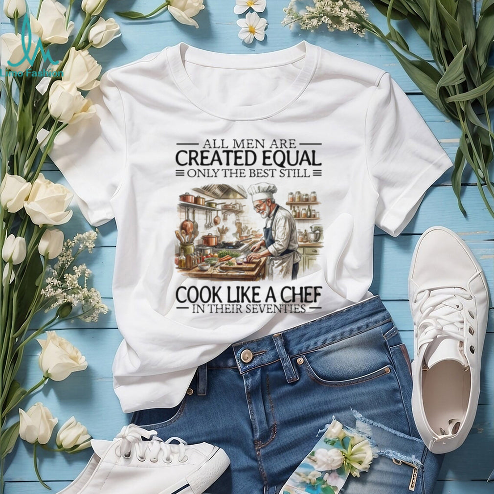 Vintage Cook Like A Chef In Their Seventies Retro Cooking Culinary Restaurant Shirt