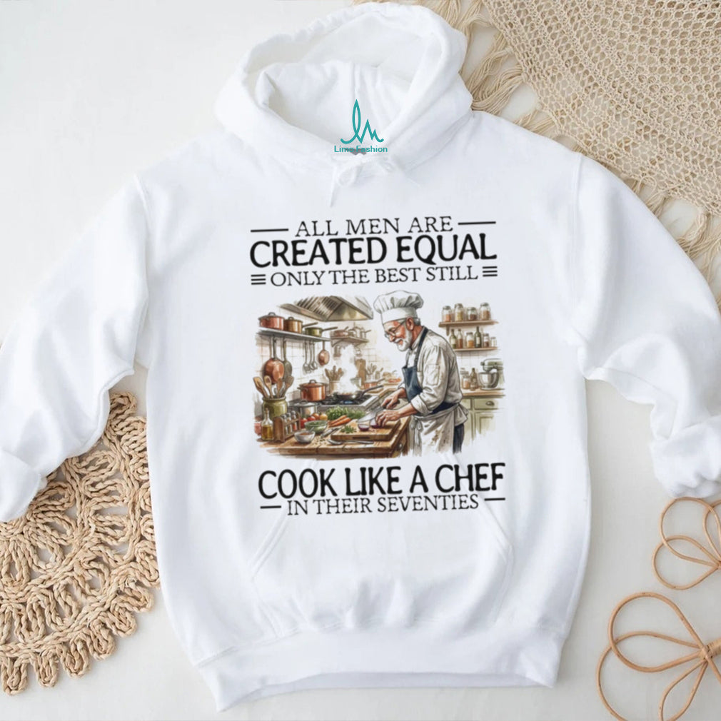Vintage Cook Like A Chef In Their Seventies Retro Cooking Culinary Restaurant Shirt