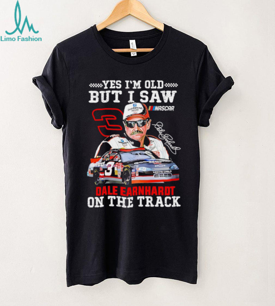Vintage Dale Earnhardt Number 3 Racing Graphic T Shirt