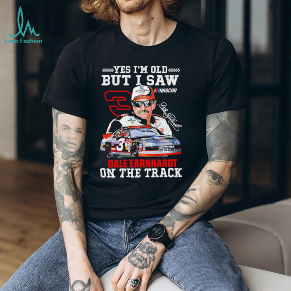 Vintage Dale Earnhardt Number 3 Racing Graphic T Shirt