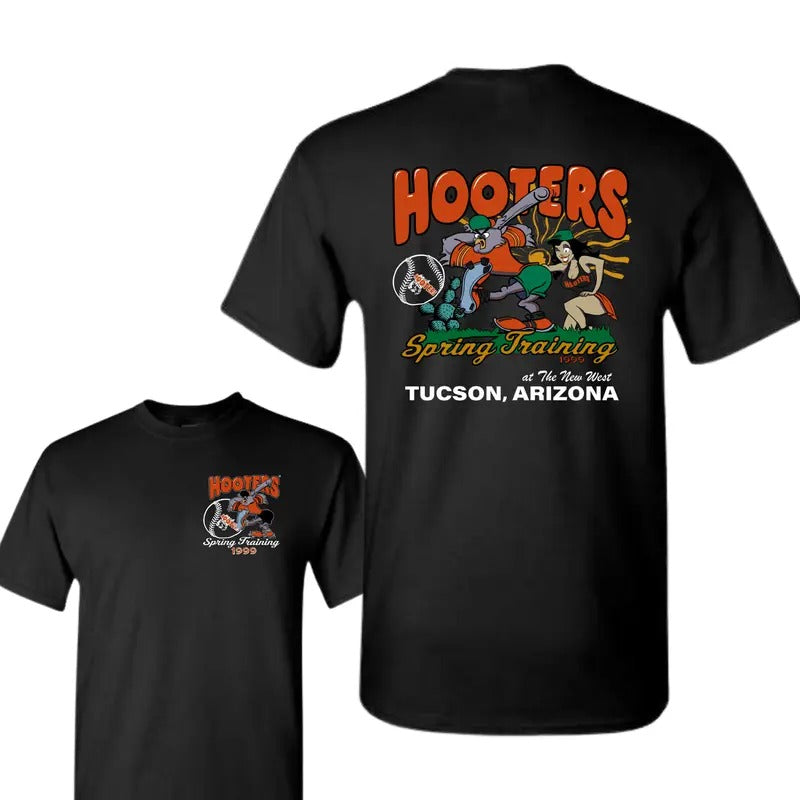 Vintage Hooters Spring Training 199 T-shirt Hoodie, Sweatshirt | PodTeesHub.com