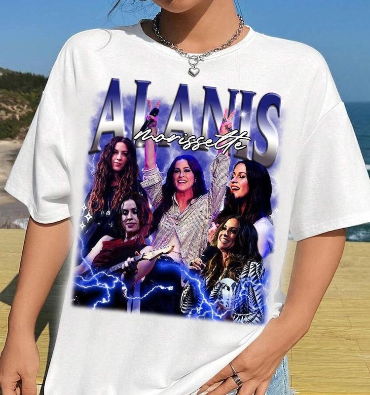 Vintage Style Alanis Morissette T-Shirt, Alanis Morissette Shirt Sweatshirt Hoodie, Retro 90s Shirt, Gift For Woman Man...