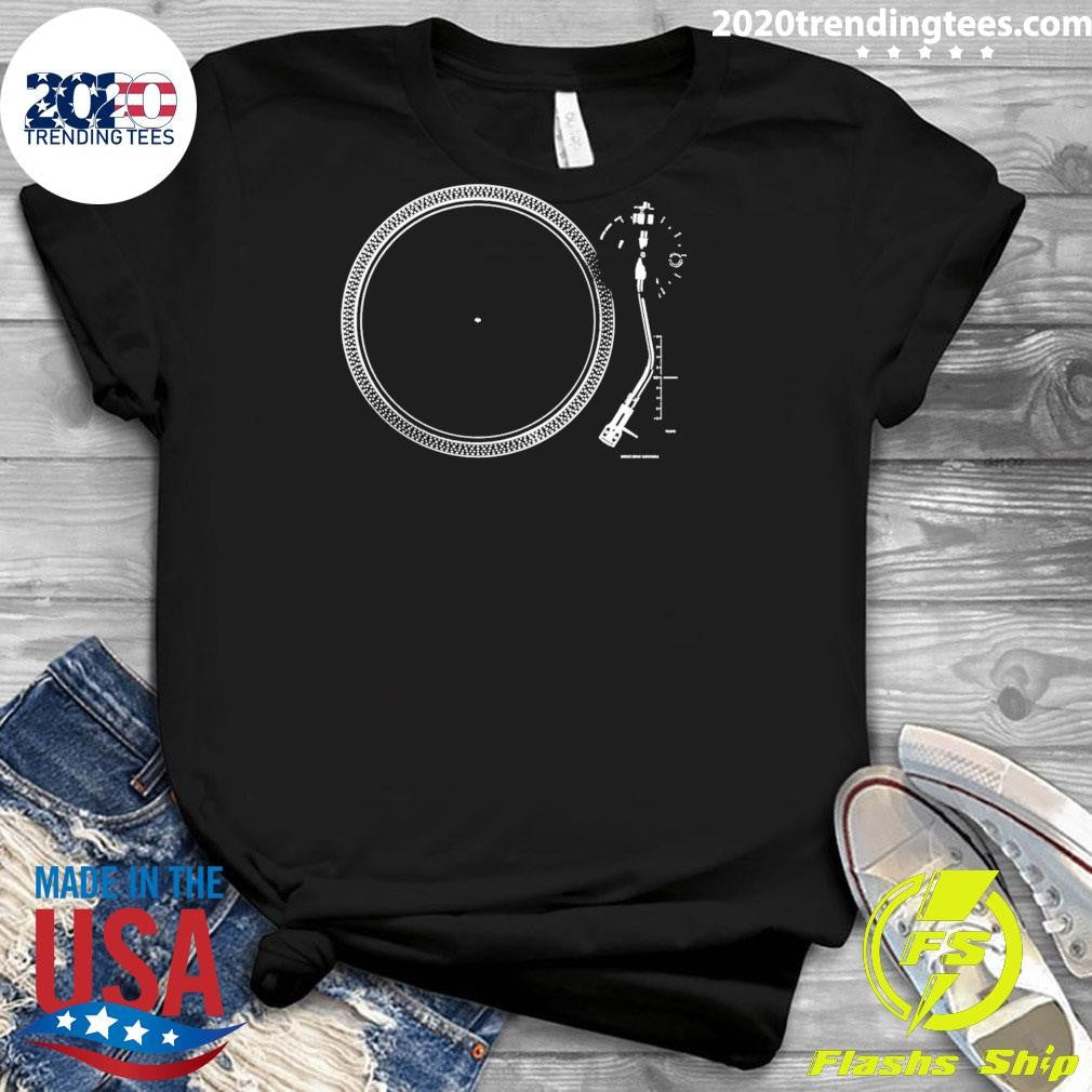 Vintage Turntable Analog Music Vinyl Collector Shirt
