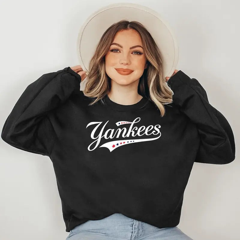 Vintage Yankees Retro Style Name Sweatshirt T-Shirts, Hoodie | PodTeesHub.com