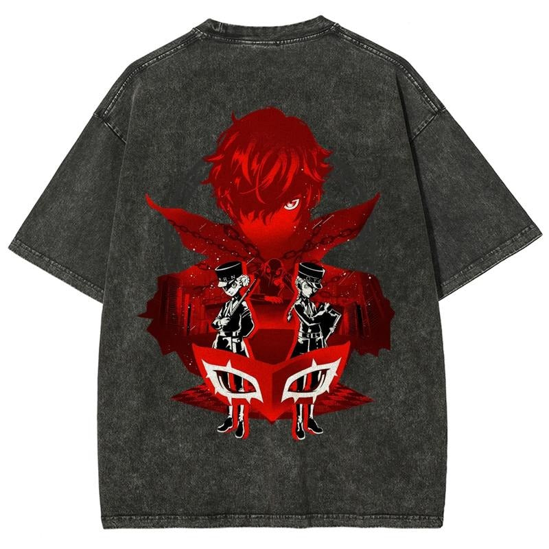 [Viral] Persona 5 v1 Game Graphic Hoodies Fall Outfits Outfits Men 380g Hoodies Men Vacation Outfits Sweater...