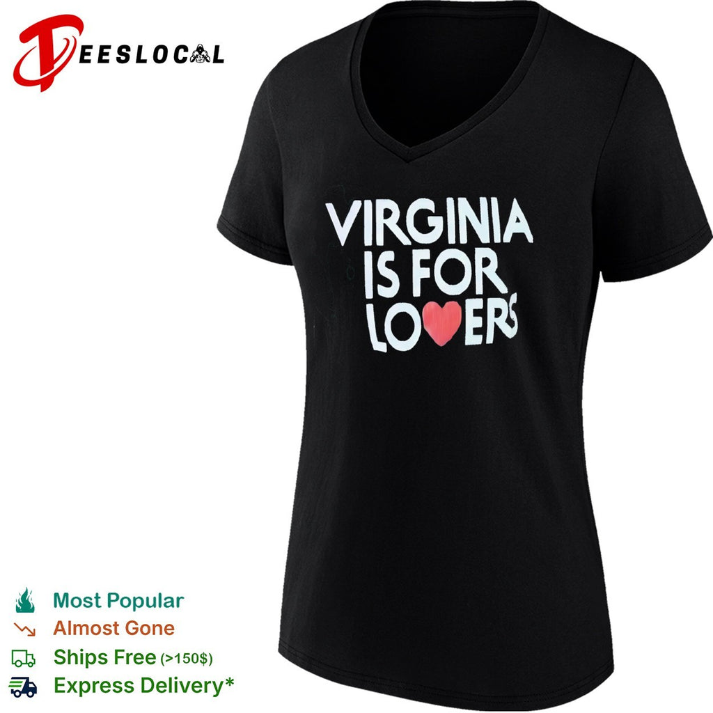 Virginia is for lovers heart shirt