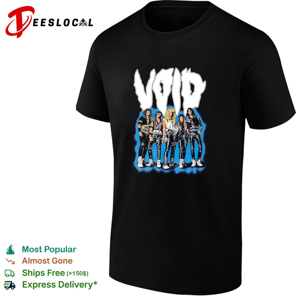 Void heavy metal band members photo vintage shirt