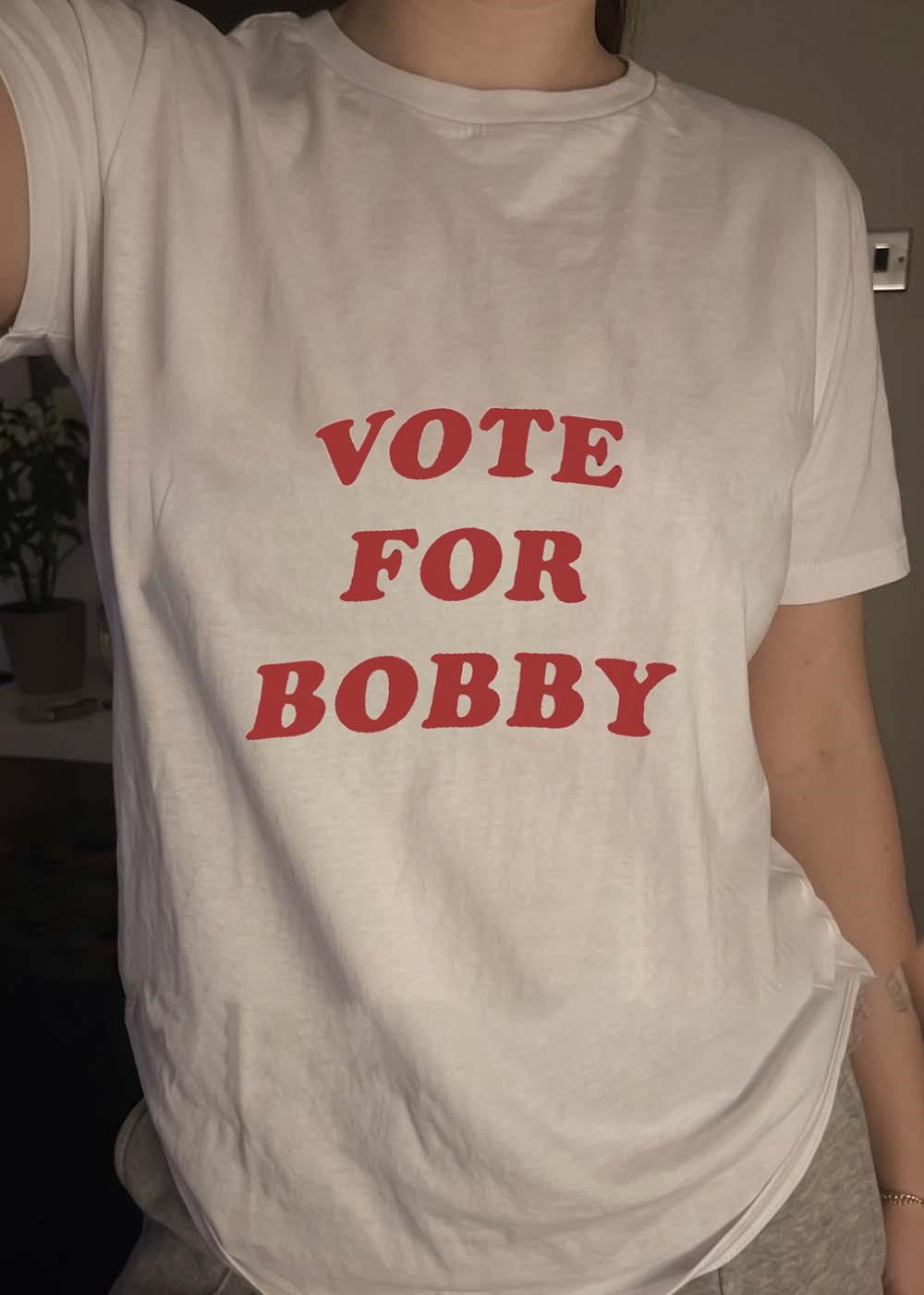 Vote for Bobby Retro Style T-Shirt