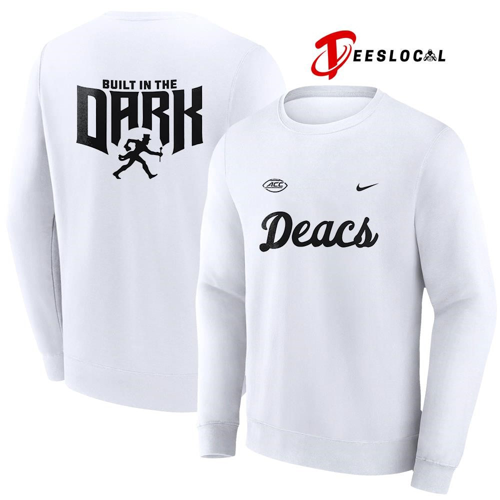 Wake Forest Demon Deacons built in the dark logo shirt
