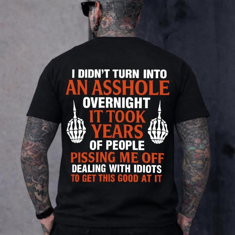Warning: built by years of being pissed off Funny T- shirt Hoodie, Sweatshirt | PodTeesHub.com