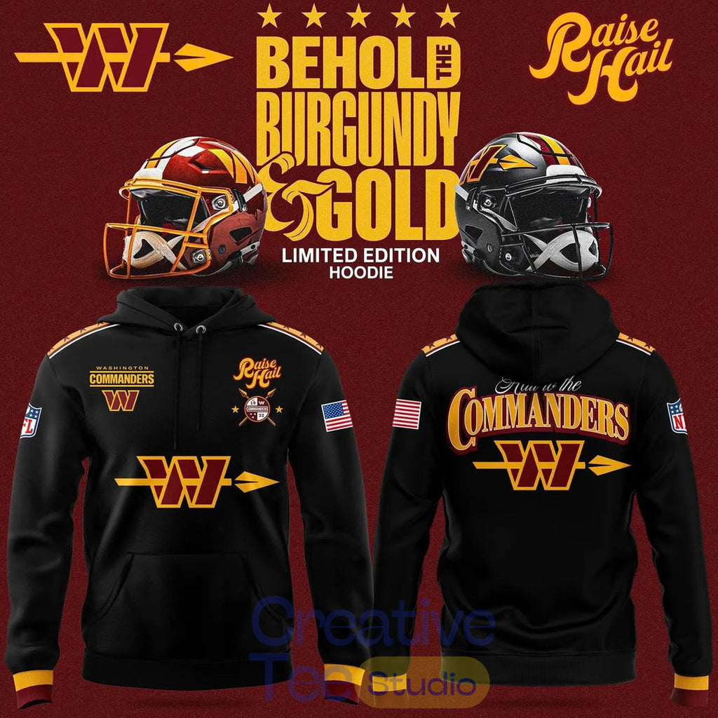 Washington Commanders “Be Hold The Burgundy” Special Hoodie