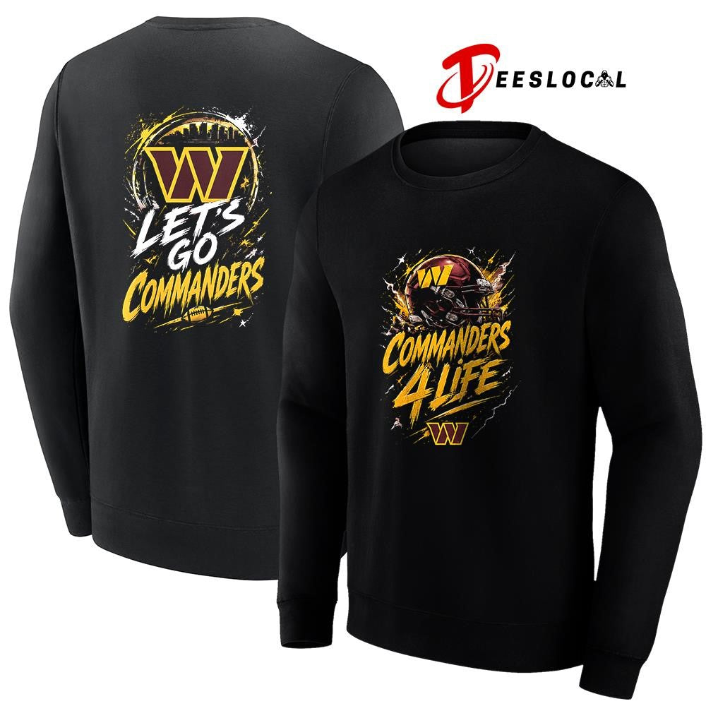 Washington Commanders x fan 4 life graphic shirt