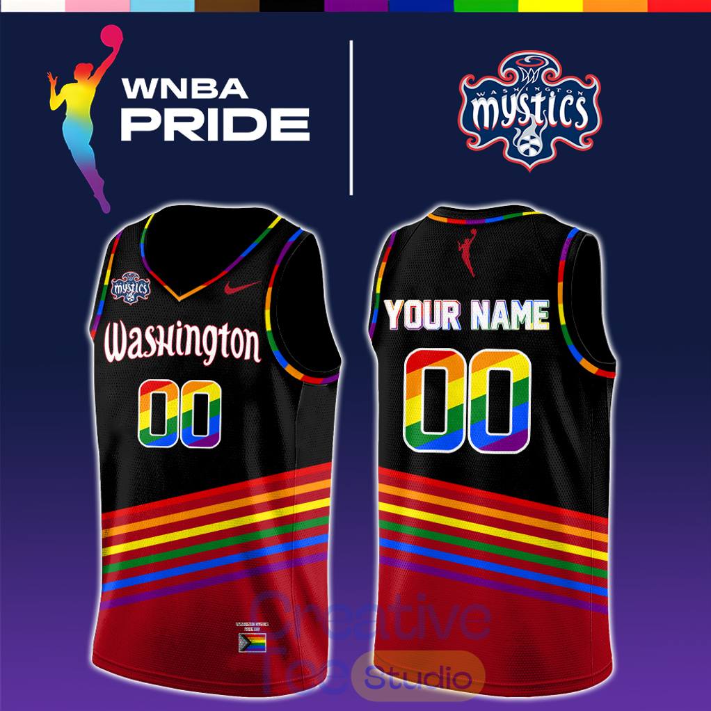 Washington Mystics x Pride Day 2026 Basketball Jersey