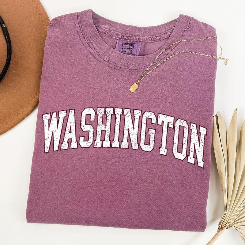 Washington, Football, Sports, Game Day, Big Game, Touchdown, Tailgate Party, University, College, State Tshirt, Women's...