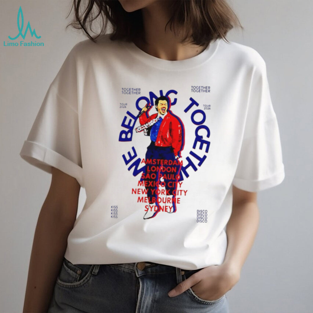 We Belong Together 2026 Global Tour Singer Graphic T Shirt